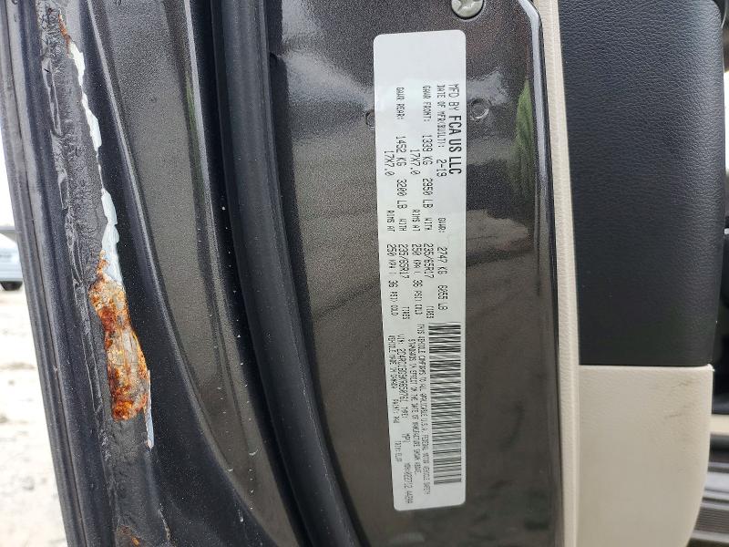 45760866 :رقم المزاد ، 2C4RC1BG9KR650761 vin ، 2019 Chrysler Pacifica مزاد بيع