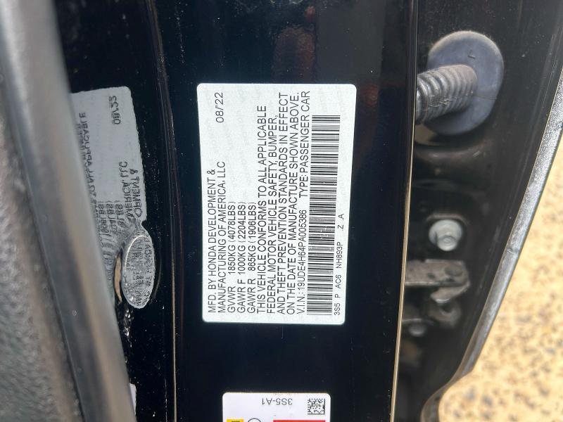 Продажа на аукционе авто 2023 Acura Integra, vin: 19UDE4H64PA005386, номер лота: 46327406