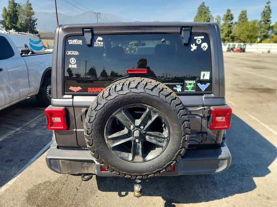 46914596 :رقم المزاد ، 1C4HJXEN4NW110051 vin ، 2022 Jeep Wrangler Unlimited مزاد بيع
