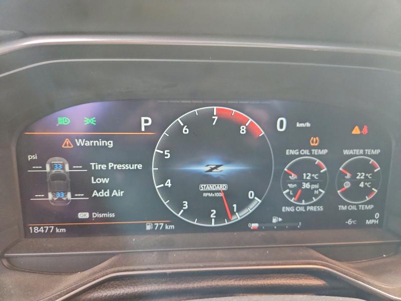 45606526 :رقم المزاد ، JN1BZ4AH6RM360506 vin ، 2024 Nissan Z مزاد بيع