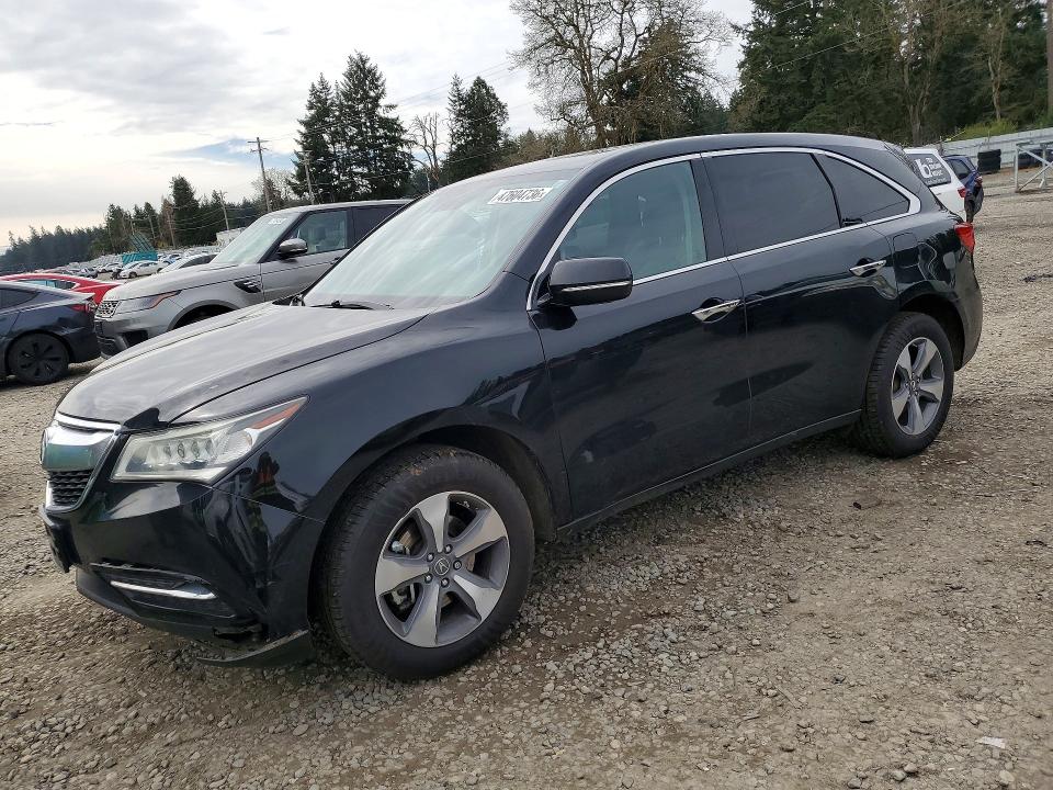47604736 :رقم المزاد ، 5FRYD4H22FB008551 vin ، 2015 Acura Mdx مزاد بيع