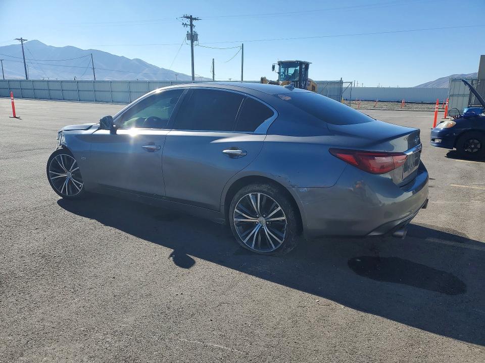 2018 Infiniti Q50 მანქანა იყიდება აუქციონზე, vin: JN1CV7AP0JM241332, აუქციონის ნომერი: 79305815