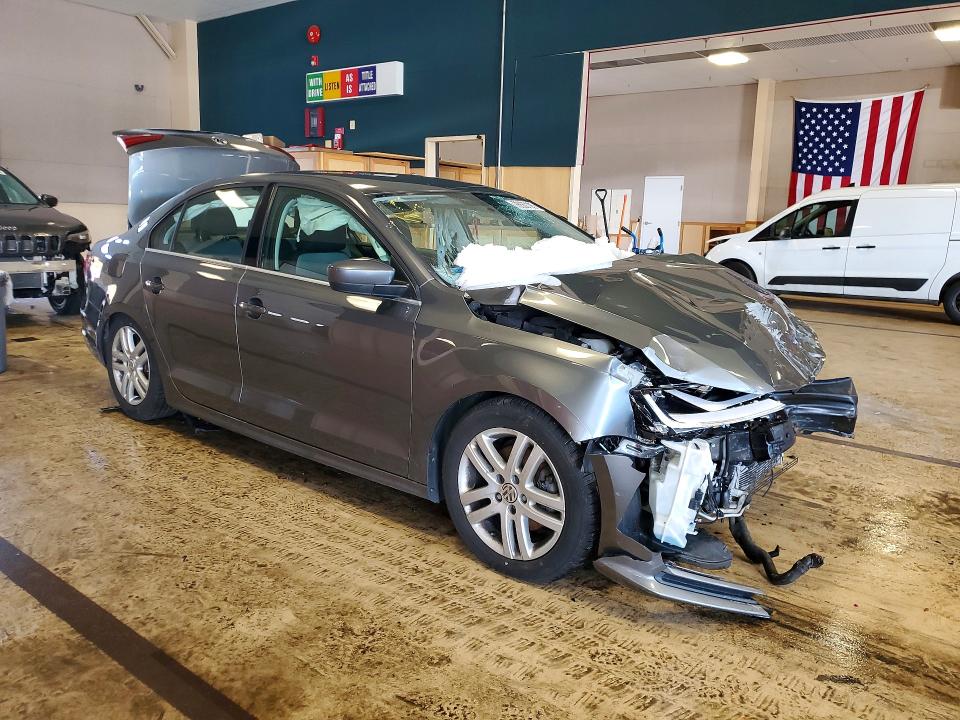 2017 Volkswagen Jetta მანქანა იყიდება აუქციონზე, vin: 3VW2B7AJ7HM408603, აუქციონის ნომერი: 78660185