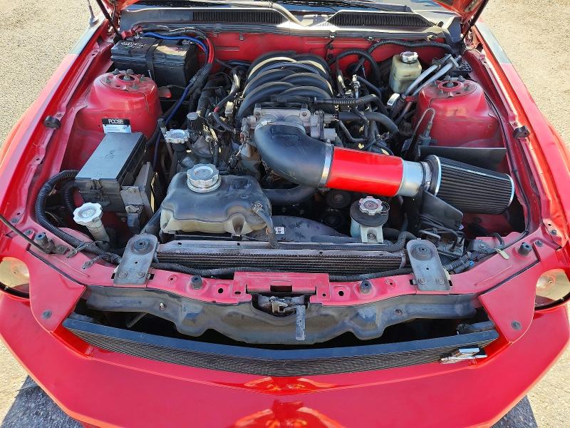 42021386 :رقم المزاد ، 1ZVHT82H275255559 vin ، 2007 Ford Mustang مزاد بيع