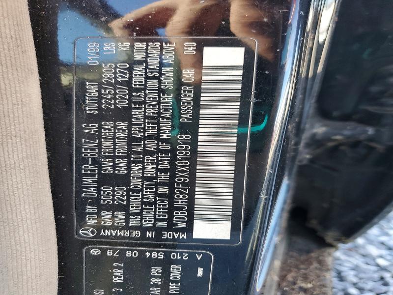 Продаж на аукціоні авто 1999 Mercedes-benz E, vin: WDBJH82F9XX019918, номер лоту: 41955706