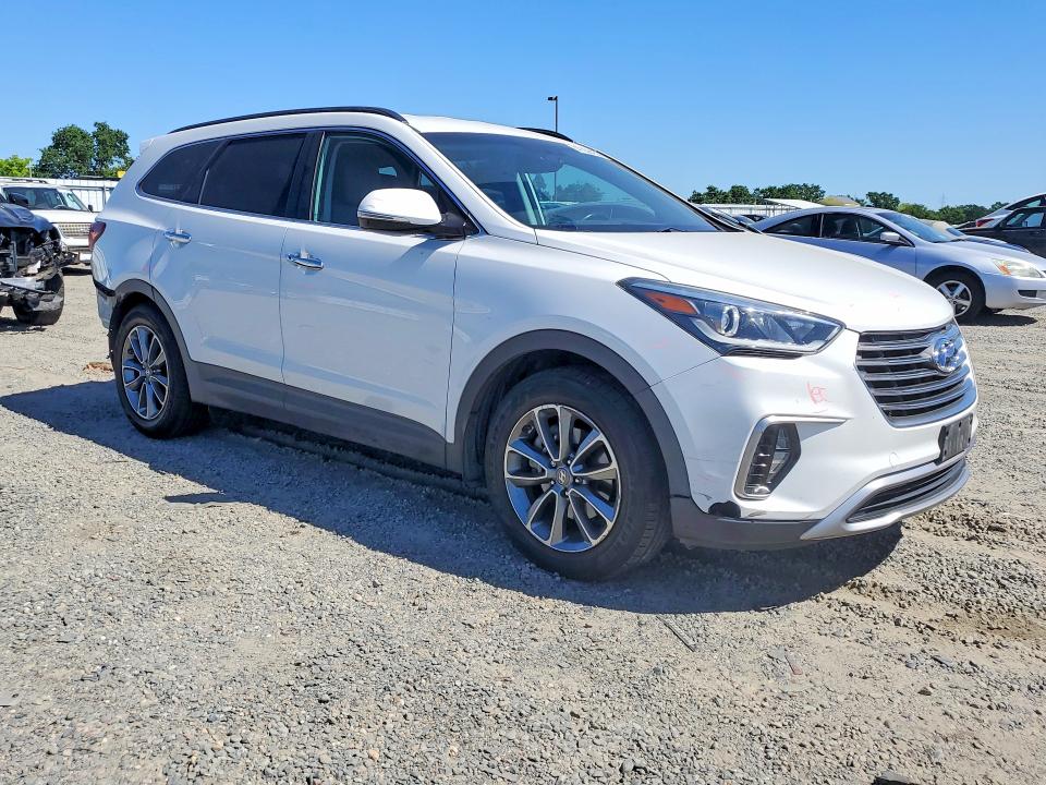 47038456 :رقم المزاد ، KM8SN4HF8JU265636 vin ، 2018 Hyundai Santa Fe مزاد بيع