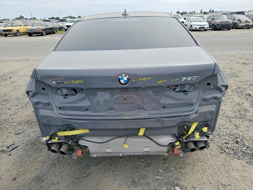 Aukcja sprzedaży 2022 Bmw 750, vin: WBA7U2C01NCG92527, numer aukcji: 47955966
