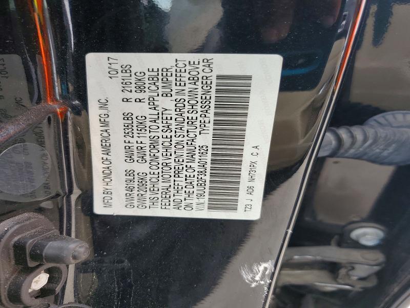Aukcja sprzedaży 2018 Acura Tlx, vin: 19UUB2F38JA011625, numer aukcji: 79708765