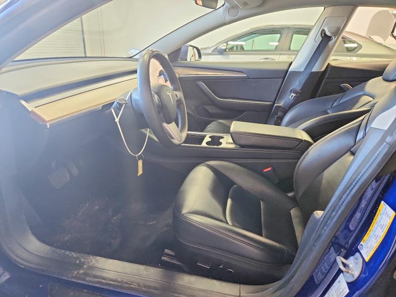 47229946 :رقم المزاد ، 5YJ3E1EA9NF285568 vin ، 2022 Tesla Model 3 مزاد بيع