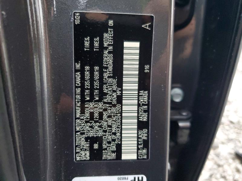 Aukcja sprzedaży 2025 Lexus Nx 350h, vin: 2T2HKCEZXSC041200, numer aukcji: 46904096