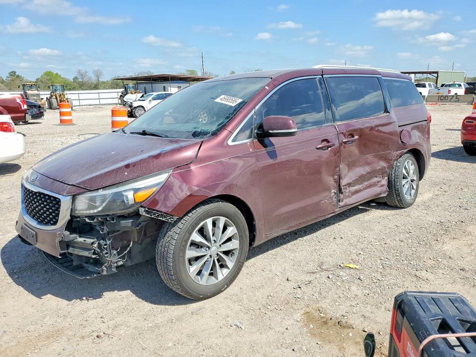 2016 Kia Sedona მანქანა იყიდება აუქციონზე, vin: KNDMC5C13G6184013, აუქციონის ნომერი: 46998586