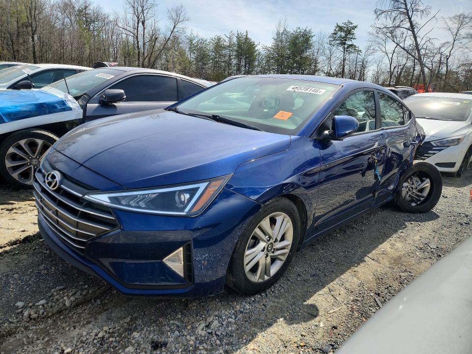 Продаж на аукціоні авто 2020 Hyundai Elantra, vin: 5NPD84LF6LH508031, номер лоту: 46578146