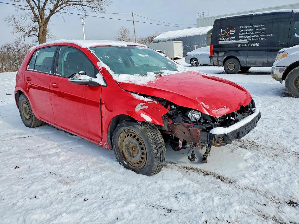 2016 Volkswagen Golf მანქანა იყიდება აუქციონზე, vin: 3VW217AU2GM036499, აუქციონის ნომერი: 47087076
