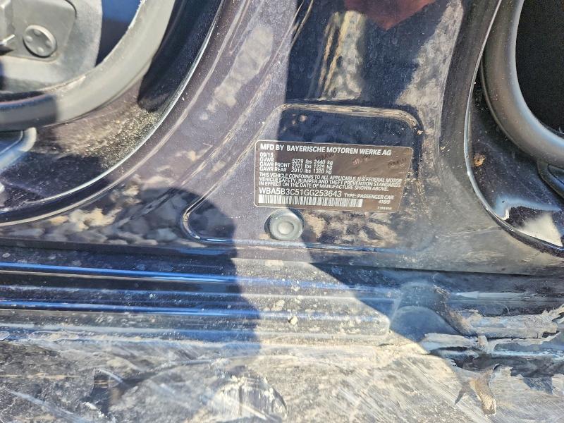 Aukcja sprzedaży 2016 Bmw 535, vin: WBA5B3C51GG253643, numer aukcji: 46843706
