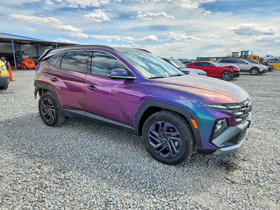 47105086 :رقم المزاد ، KM8JEDD13SU337351 vin ، 2025 Hyundai Tucson Hybrid مزاد بيع