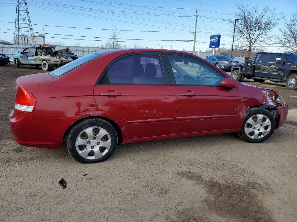Продаж на аукціоні авто 2009 Kia Spectra, vin: KNAFE222395621672, номер лоту: 79066565