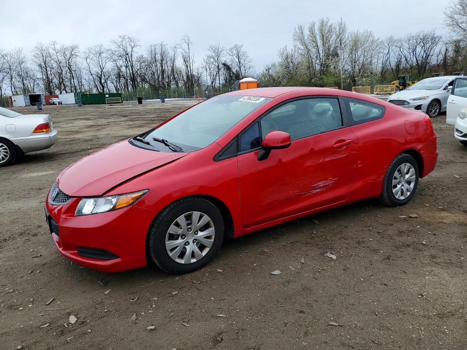 2012 Honda Civic მანქანა იყიდება აუქციონზე, vin: 2HGFG3B51CH517566, აუქციონის ნომერი: 47963336