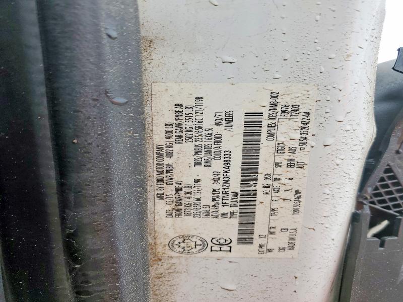 Продажа на аукционе авто 2015 Ford Transit, vin: 1FTNR1ZM3FKA98333, номер лота: 48169066