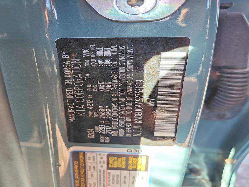 47838686 :رقم المزاد ، KNDEUCAA9R7631319 vin ، 2024 Kia Seltos مزاد بيع
