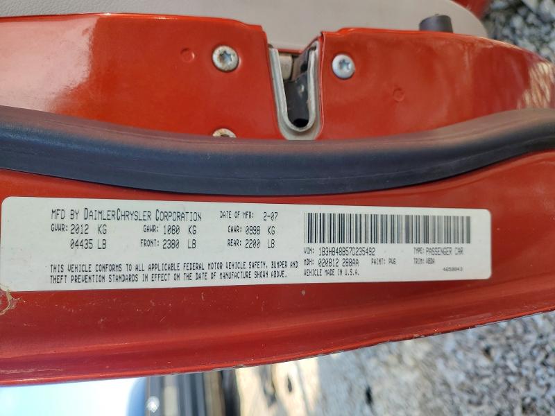 2007 Dodge Caliber მანქანა იყიდება აუქციონზე, vin: 1B3HB48B57D235492, აუქციონის ნომერი: 41691836