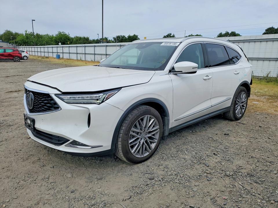 46836186 :رقم المزاد ، 5J8YE1H88PL013724 vin ، 2023 Acura Mdx مزاد بيع