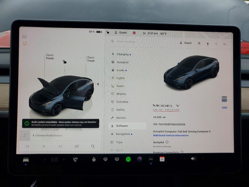Продажа на аукционе авто 2024 Tesla Model Y, vin: 7SAYGDEF5RA330539, номер лота: 48143746