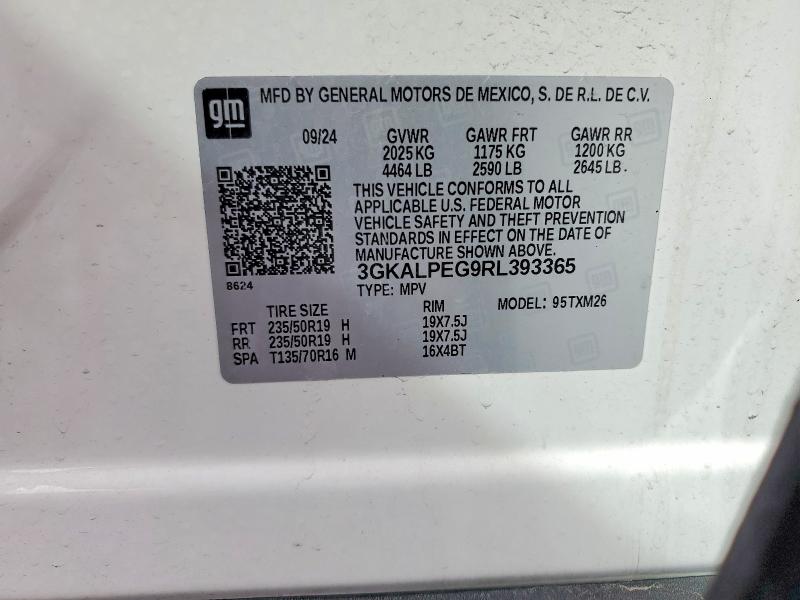 Продажа на аукционе авто 2024 Gmc Terrain, vin: 3GKALPEG9RL393365, номер лота: 46709856