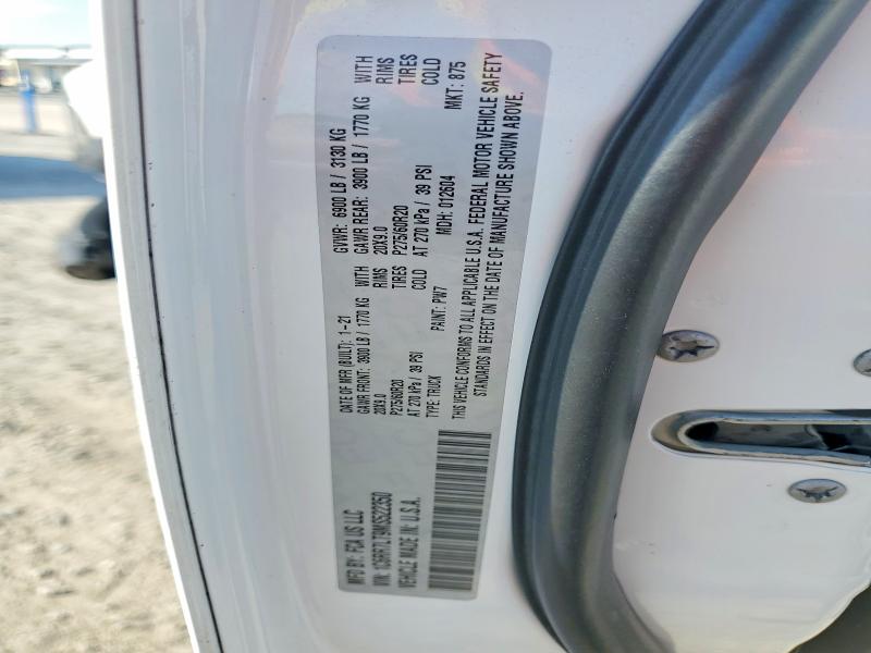 45486736 :رقم المزاد ، 1C6RR7LT9MS522350 vin ، 2021 Ram 1500 Classic مزاد بيع