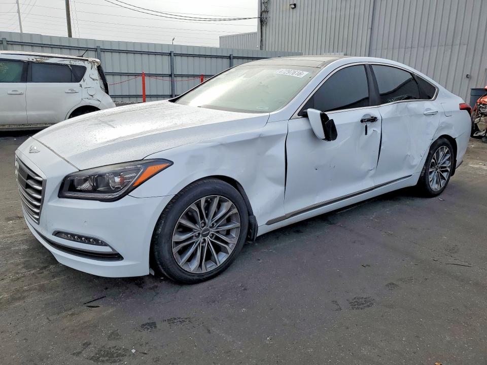 2017 Genesis G80 მანქანა იყიდება აუქციონზე, vin: KMHGN4JE2HU170104, აუქციონის ნომერი: 47297616