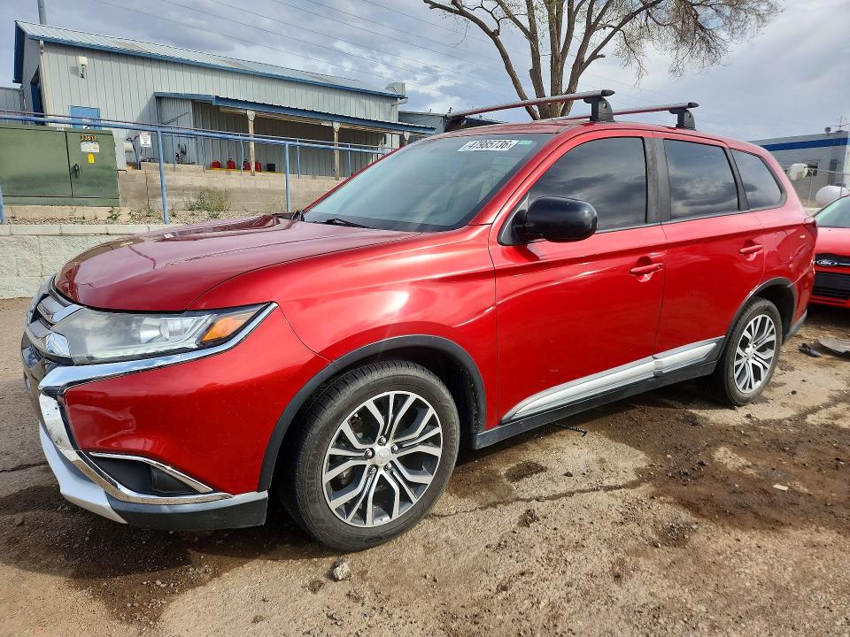 Auction sale of the 2017 Mitsubishi Outlander, vin: JA4AD2A38HZ040700, lot number: 47985736