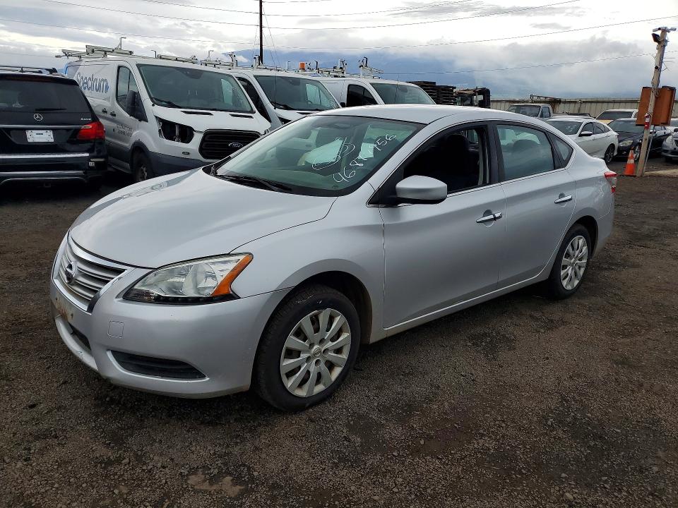 Продаж на аукціоні авто 2015 Nissan Sentra, vin: 3N1AB7AP1FL666110, номер лоту: 46877956