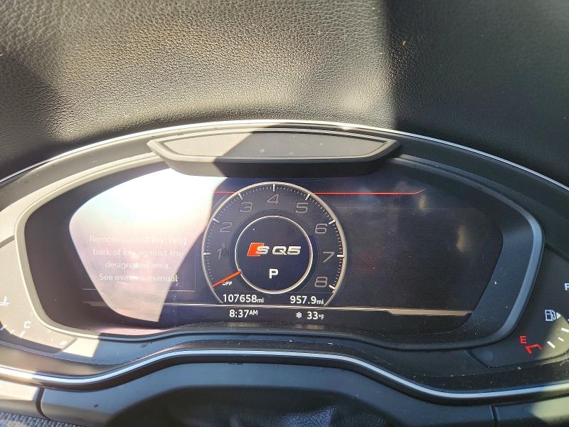Продажа на аукционе авто 2018 Audi Sq5, vin: WA1C4AFY1J2228139, номер лота: 41669296