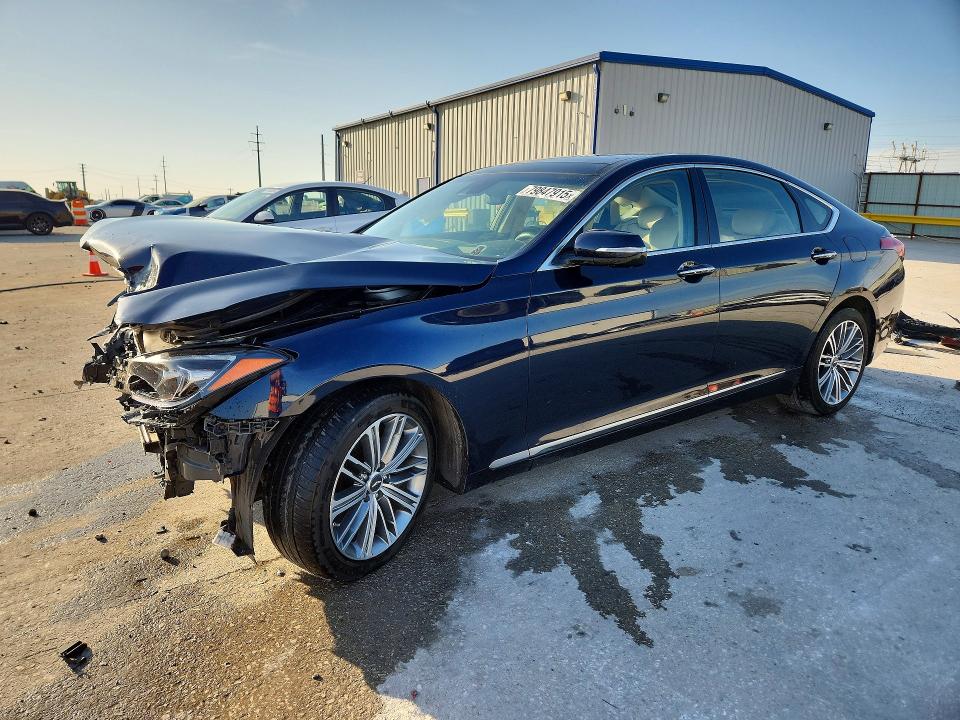 2018 Genesis G80 მანქანა იყიდება აუქციონზე, vin: KMHGN4JE0JU251169, აუქციონის ნომერი: 79847915