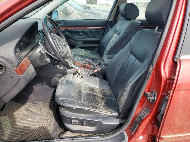 48011086 :رقم المزاد ، WBADT43431GX20140 vin ، 2001 Bmw 525 مزاد بيع