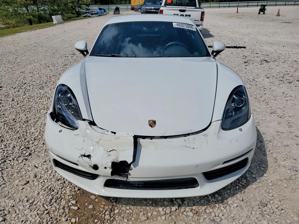 46923806 :رقم المزاد ، WP0AB2A82JK279035 vin ، 2018 Porsche Cayman مزاد بيع