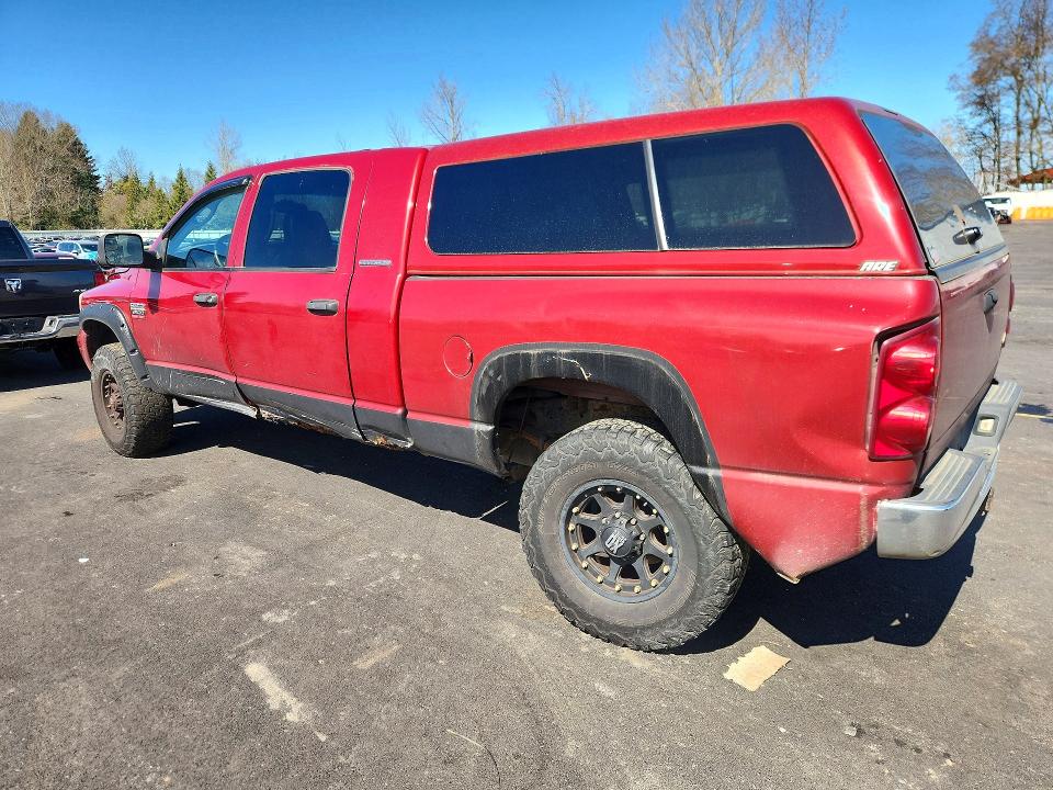 Продаж на аукціоні авто 2007 Dodge Ram 2500, vin: 3D7KS29C37G723946, номер лоту: 47988326