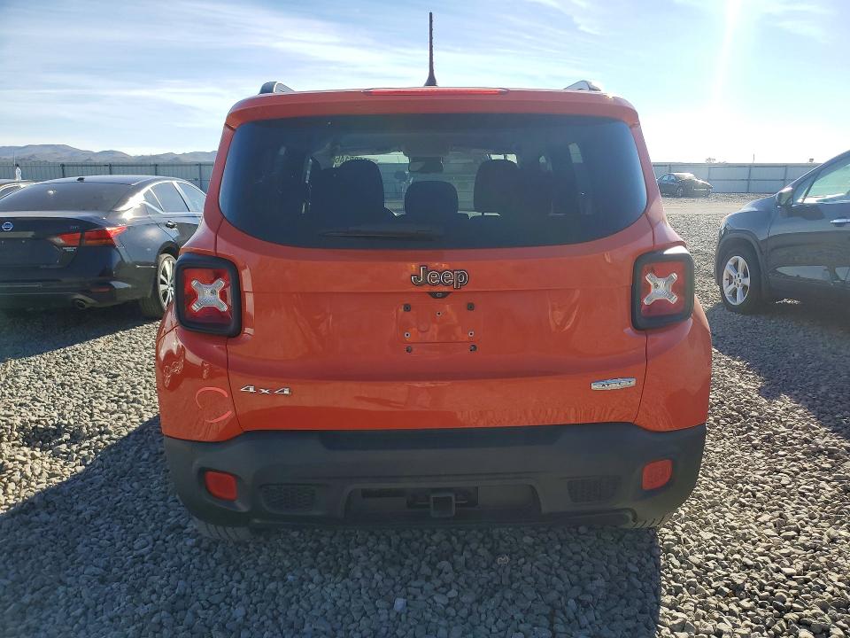 Продажа на аукционе авто 2017 Jeep Renegade, vin: ZACCJBBB6HPF15773, номер лота: 45908146