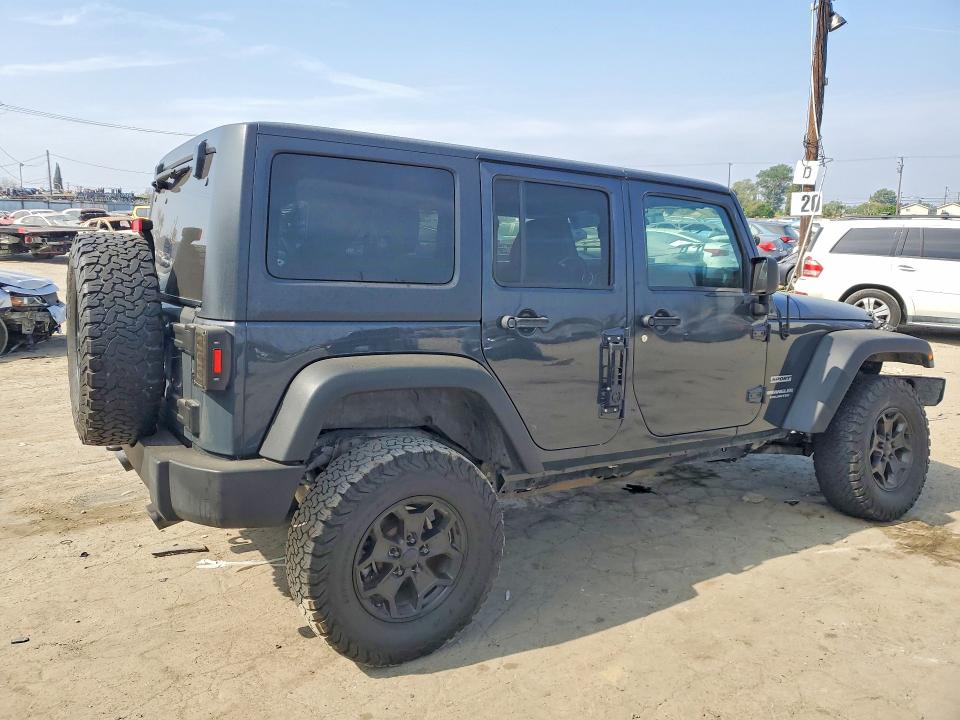 2017 Jeep Wrangler Unlimited მანქანა იყიდება აუქციონზე, vin: 1C4BJWDGXHL547108, აუქციონის ნომერი: 47953576