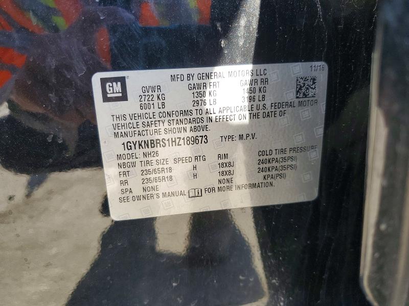 Продажа на аукционе авто 2017 Cadillac Xt5, vin: 1GYKNBRS1HZ189673, номер лота: 79355215