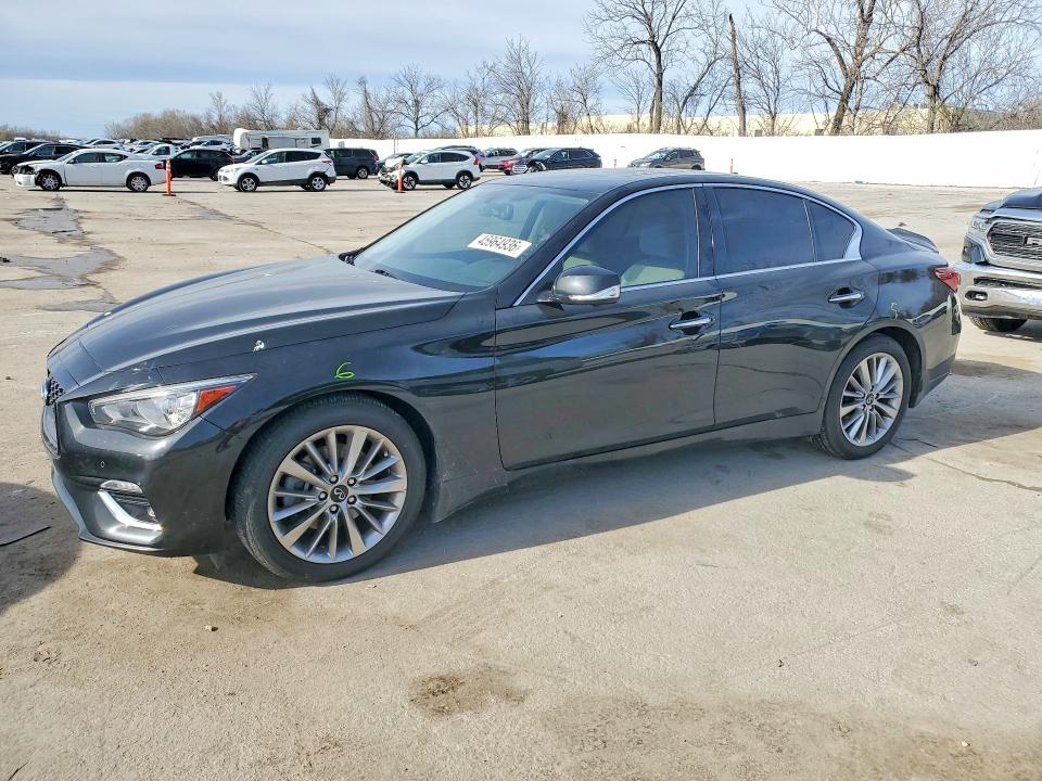 45964936 :رقم المزاد ، JN1EV7BR8MM750498 vin ، 2021 Infiniti Q50 مزاد بيع