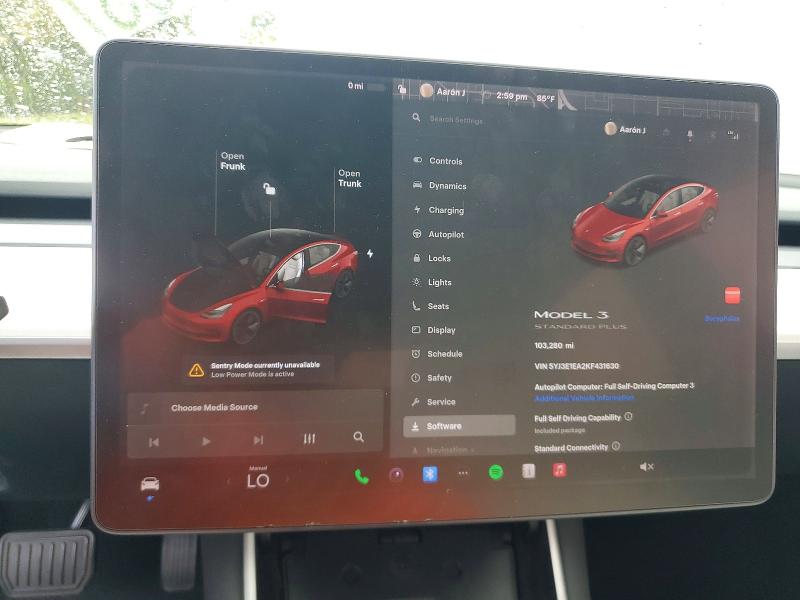 Продажа на аукционе авто 2019 Tesla Model 3, vin: 5YJ3E1EA2KF431630, номер лота: 46067056