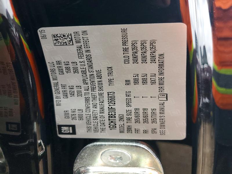 48074796 :رقم المزاد ، 1GCHTBE30F1266873 vin ، 2015 Chevrolet Colorado مزاد بيع