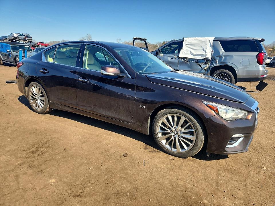 41987716 :رقم المزاد ، JN1EV7AR4JM431029 vin ، 2018 Infiniti Q50 مزاد بيع