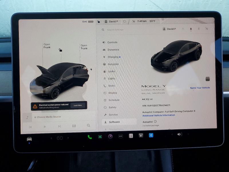Aukcja sprzedaży 2024 Tesla Model Y, vin: 7SAYGDEE7RA214671, numer aukcji: 46849456