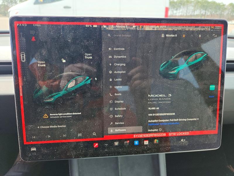 Продаж на аукціоні авто 2024 Tesla Model 3, vin: 5YJ3E1EB2RF802238, номер лоту: 47629296