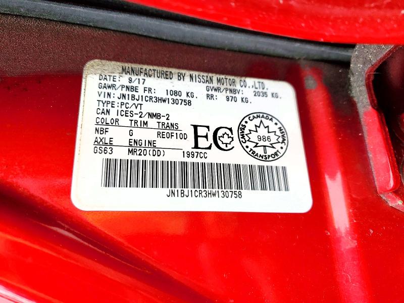 Продаж на аукціоні авто 2017 Nissan Truck/van Qashqai Sl 4dr Awd, vin: JN1BJ1CR3HW130758, номер лоту: 42045276
