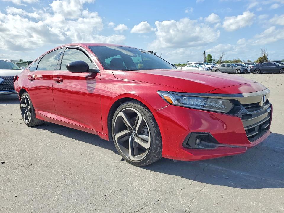 Продаж на аукціоні авто 2022 Honda Accord, vin: 1HGCV1F39NA039310, номер лоту: 47976466