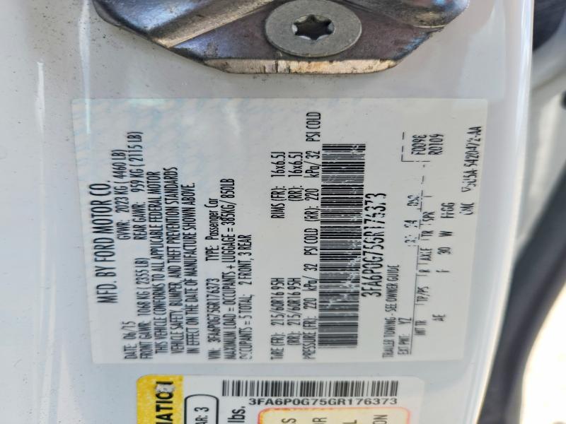 2016 Ford Fusion მანქანა იყიდება აუქციონზე, vin: 3FA6P0G75GR176373, აუქციონის ნომერი: 79393485