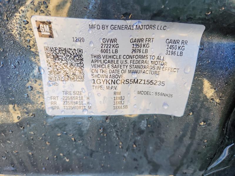 Продажа на аукционе авто 2021 Cadillac Xt5, vin: 1GYKNCRS5MZ155235, номер лота: 45955036