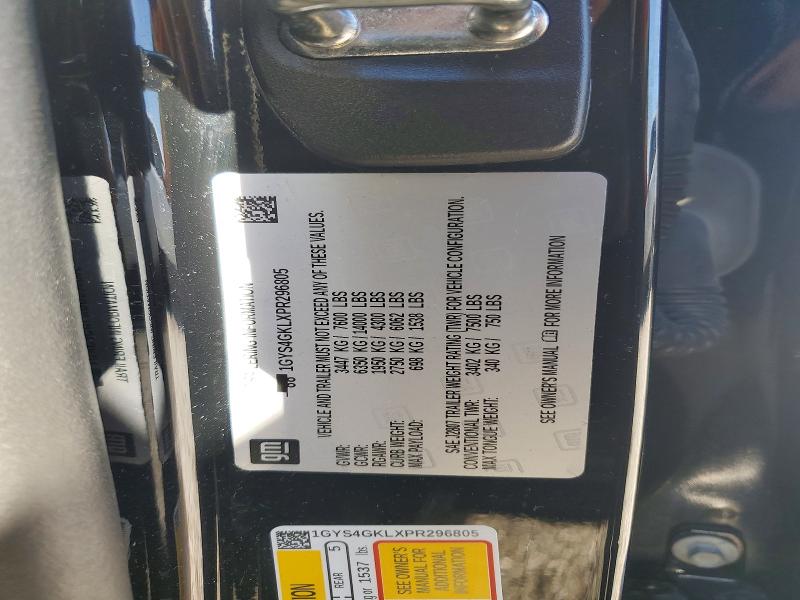 Aukcja sprzedaży 2023 Cadillac Escalade, vin: 1GYS4GKLXPR296805, numer aukcji: 45821346